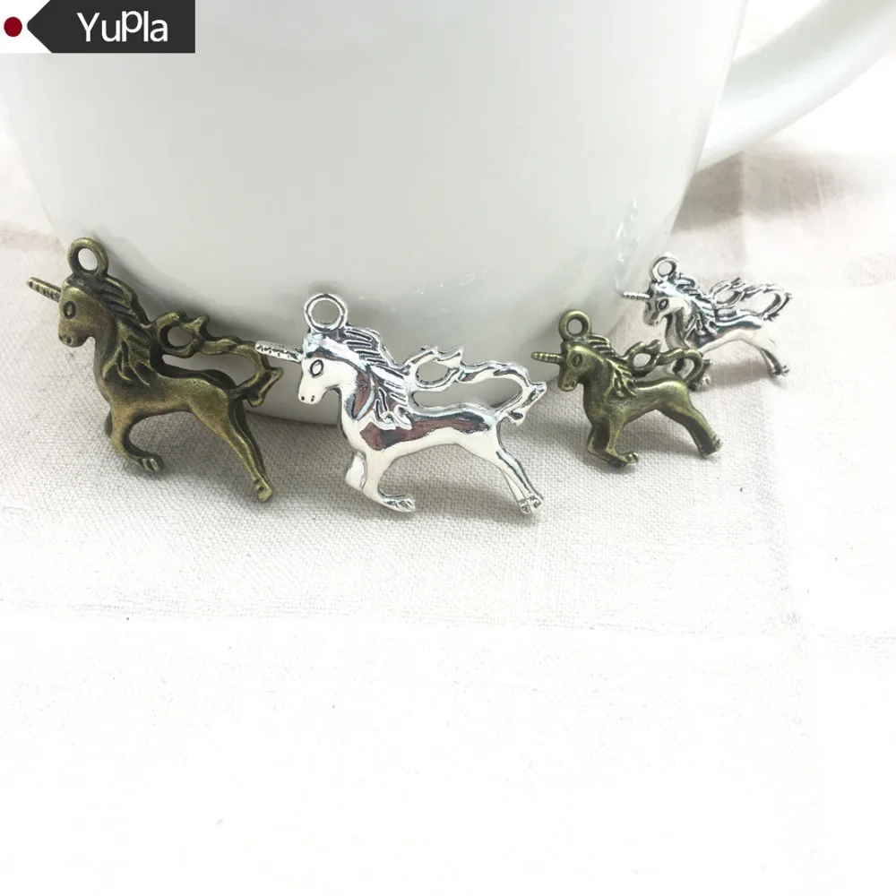 

10pcs Charms metal animal horse,Antique Making pendant fit,Vintage Tibetan Silver,jewelry DIY bracelet necklace 27x17mm