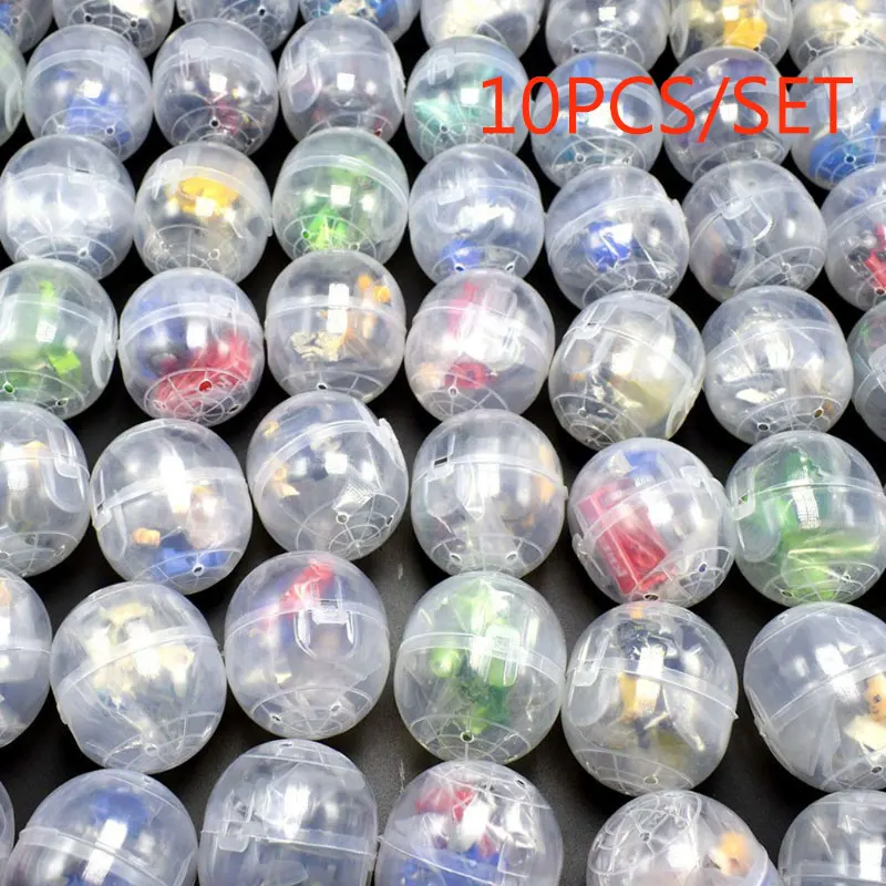 

HBB 10PCS Novelty Mini Surprise Egg Building Blocks Toys Figure Surprise Ball Gashapon ChildrenToy Novelty Gag Toys Kids Gifts