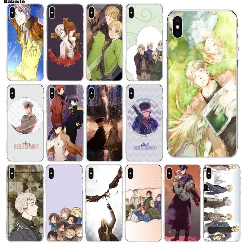 Babaite Hetalia Axis Powers Customer высококачественный чехол для мобильного телефона Apple iPhone 5 5S 6