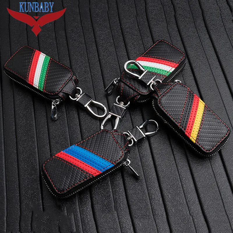 KUNBABY Топ мужские/женские новые модные карбоновые ключи для автомобиля сумка с