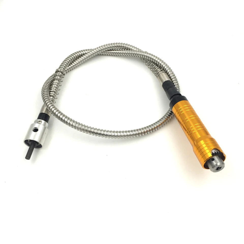 0-65mm handpiece Power Tool Electric Drill Stainless Steel Handle 6mm Chuck Separate Mini Grinding Mill or Drill Handle Handle