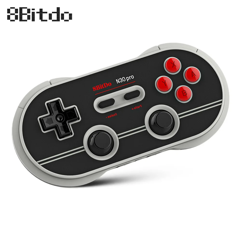 8BitDo N30 Pro2 Bluetooth геймпад беспроводной контроллер вибрации проводной джойстик для переключения пара Android MacOS паровой выключатель - Цвет: 8BitDo N30 Pro2