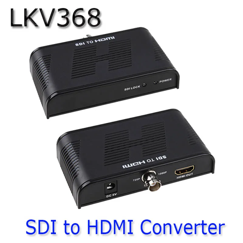 Lenkeng LKV368 SDI HD-SDI 3G-SDI к HDMI 1080P адаптер конвертер сетевой неограниченный удлинитель для мониторов