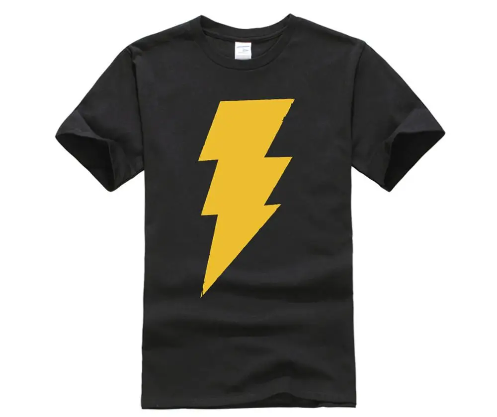 

flash and batman super hero men shirt Shazam T-Shirt