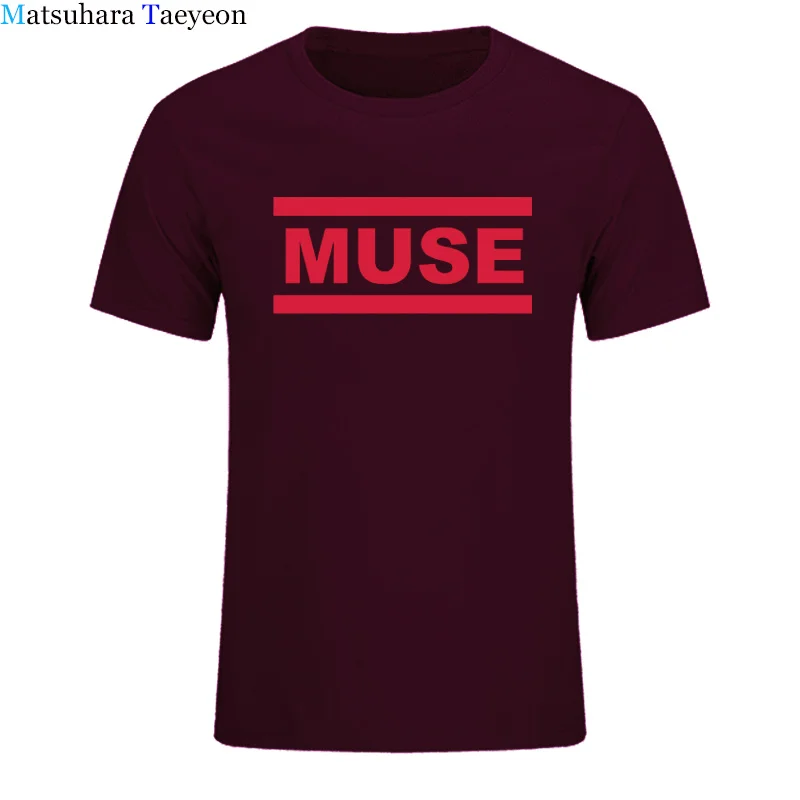 Футболка Muse мужская с коротким рукавом хлопковая тенниска круглым вырезом майка