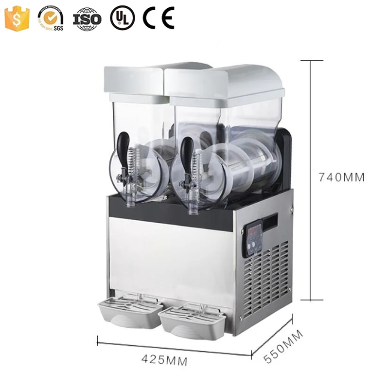 

mobile ice cream ice slush machine van automatic slush vending machine with spares parts ice frappe slush machine