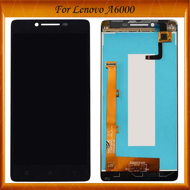 ЖК дисплей 5 0 дюйма для Lenovo A6000 с сенсорным экраном и дигитайзером K3 телефон в