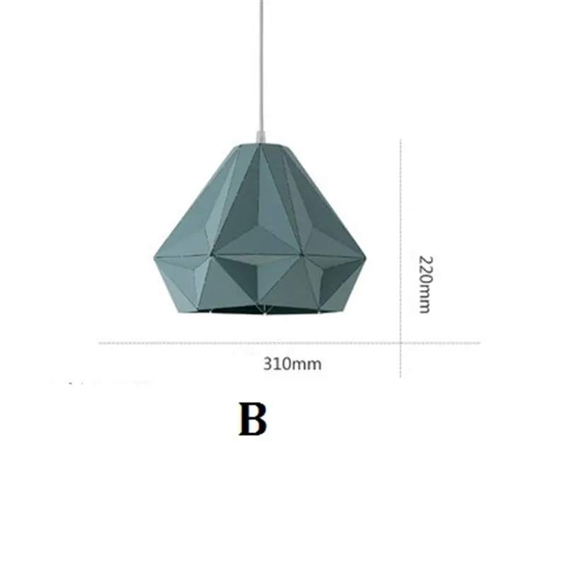 Лофт стиль промышленного ветра цвет железа Droplight современный светодиодный подвесной светильник светильники для столовой подвесной светильник освещение в помещении