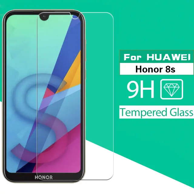 

Tempered Glass For Huawei Honor 8S KSA-LX9 KSE-LX9 5.71 Inches Screen Protector Front Glass Film Phone Protective Cover Guard