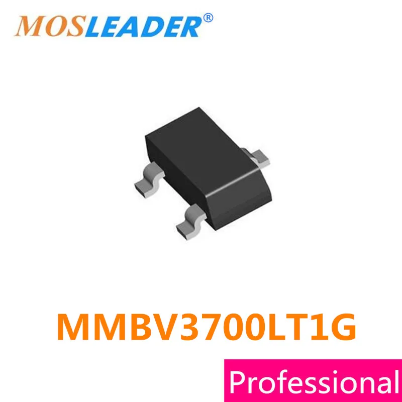 Mosleader MMBV3700LT1G SOT23 100 шт. 500 MMBV3700LT1 TO236AB переключение Dio высокое качество|Запасные