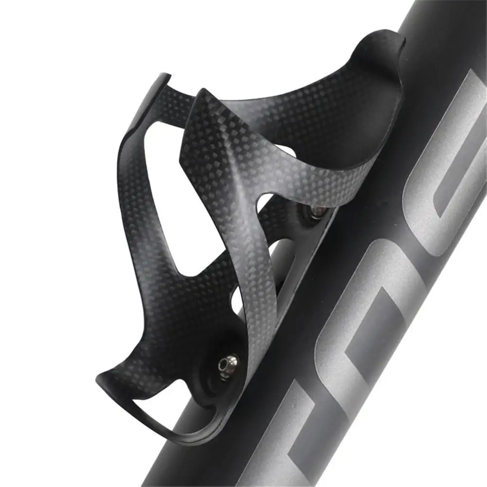 Water Bottle Holder Full Carbon Fiber Bracket Rack Cages MTB Mountain Road Bicycle Bike Bottle Cup Holder Cycling Sports Cage