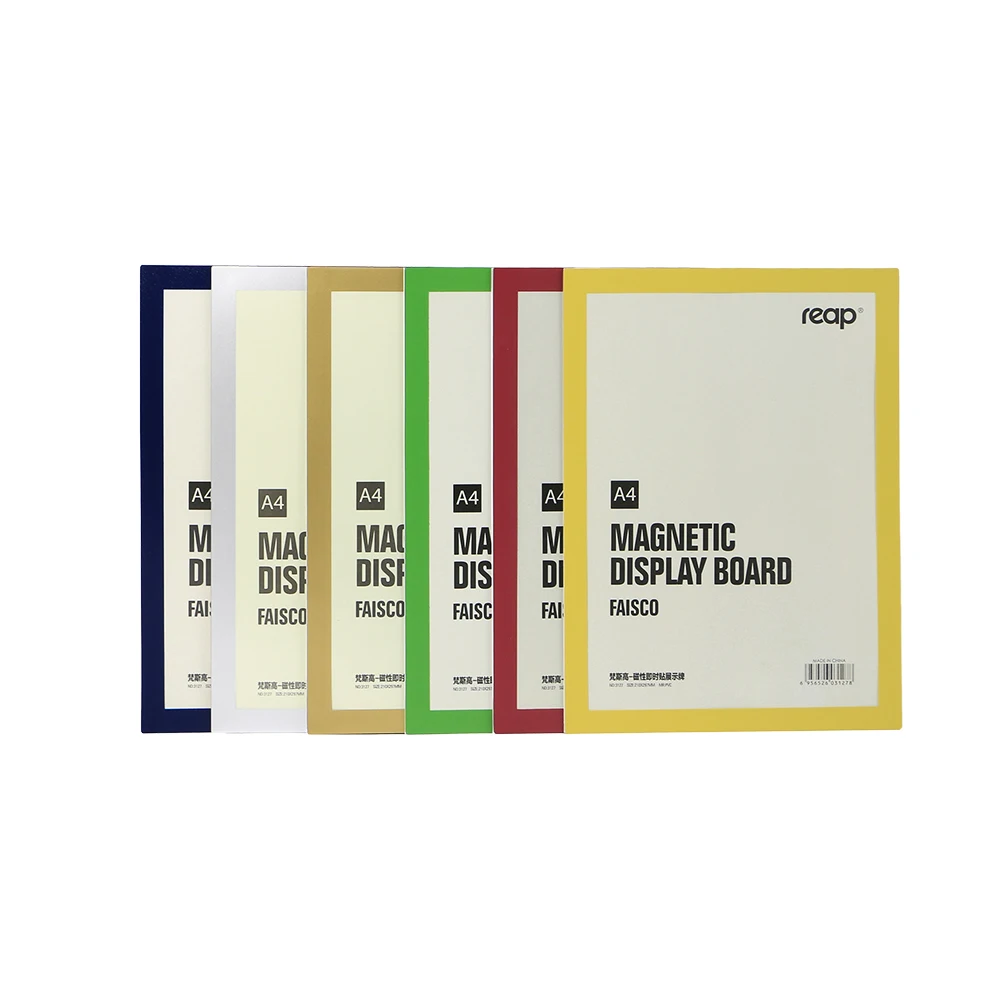 

210*297mm BlueYellow Green Magnetic File Folder Photo Frame Refrigerator Wall Mount Picture Poster Holder Display Sign Frame a4
