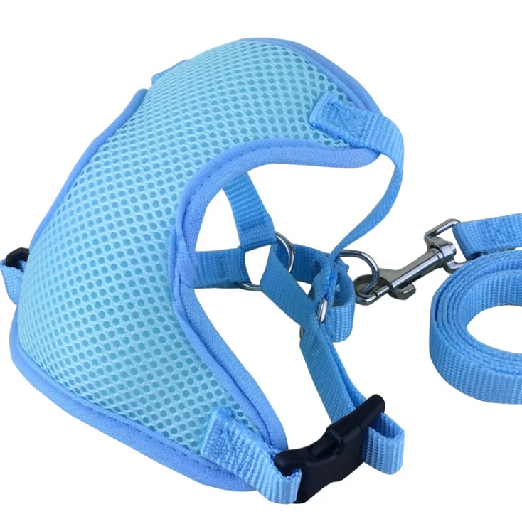 2016 With Leash Cute Strawberry Rabbit Duck Dog Harness With Leash