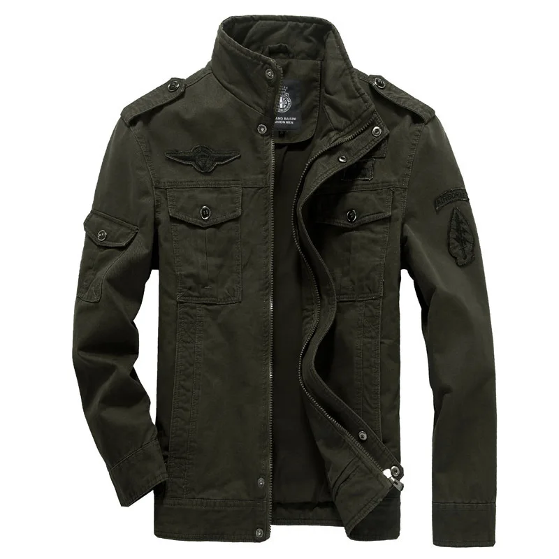 Мужская куртка в стиле милитари, ВВС, Осень-зима, хлопковые армейские куртки для мужчин, повседневные Бархатные мужские куртки, пальто, jaqueta masculina
