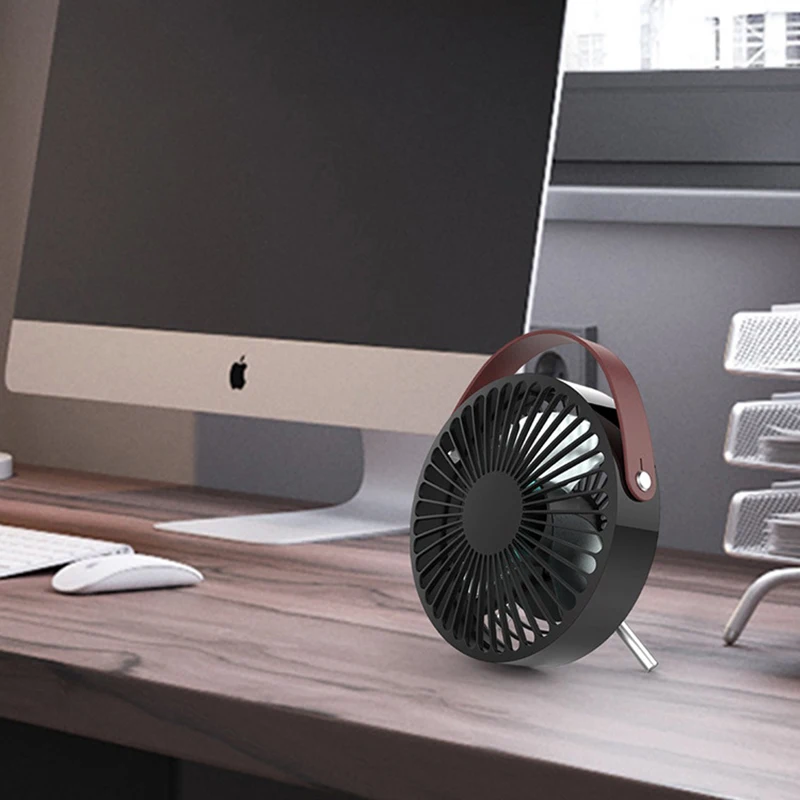 Мини портативный вентилятор немой сильный ветер USB Настольный Персональный вентилятор тихий циркулятор воздуха для дома офиса автомобиля на открытом воздухе путешествия