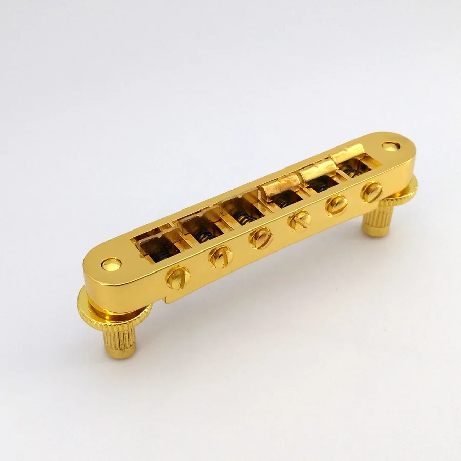 

Nashville type Gold Tune-O-Matic Guitar Bridge for Lespaul Guitar
