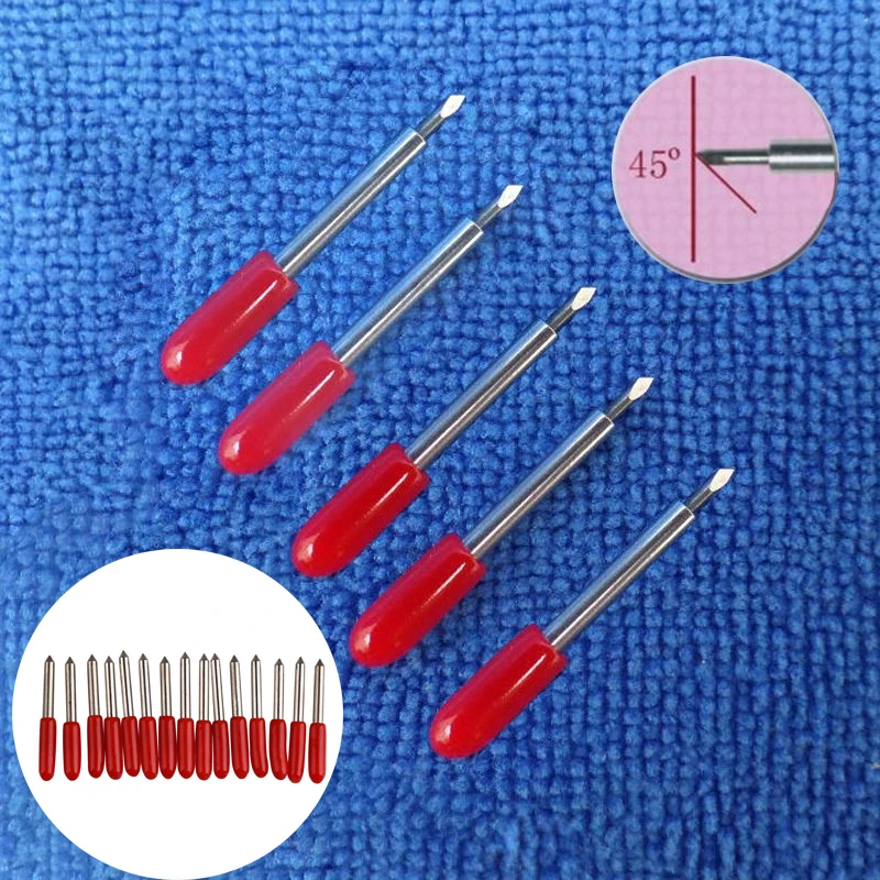 15pcs 45� Degree Roland Cutting Plotter Tungsten Blade Carbide Cutter Knife 15pcs 45� Degree Roland Cutting Plotter Tungsten Blade Carbide Cutter Knife