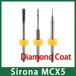 Sirona MCX5 CADCAM фрезеровочный БУР с бриллиантом пальто для циркония фрезерные