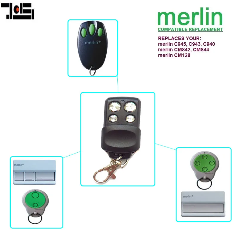 

For Merlin Plus c945 craw remote replacement control