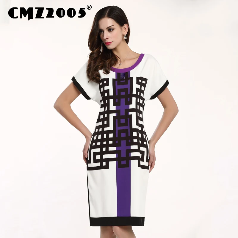 

Time-limited Special Offer Knee-length Diamonds Summer Loose Polyester Short Dress Vestidos De Fiesta Plus Size 71184