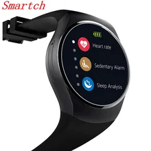 Smartch KW18 Bluetooth font b Smartwatch b font Support SIM TF Card Smart Watch Android IOS