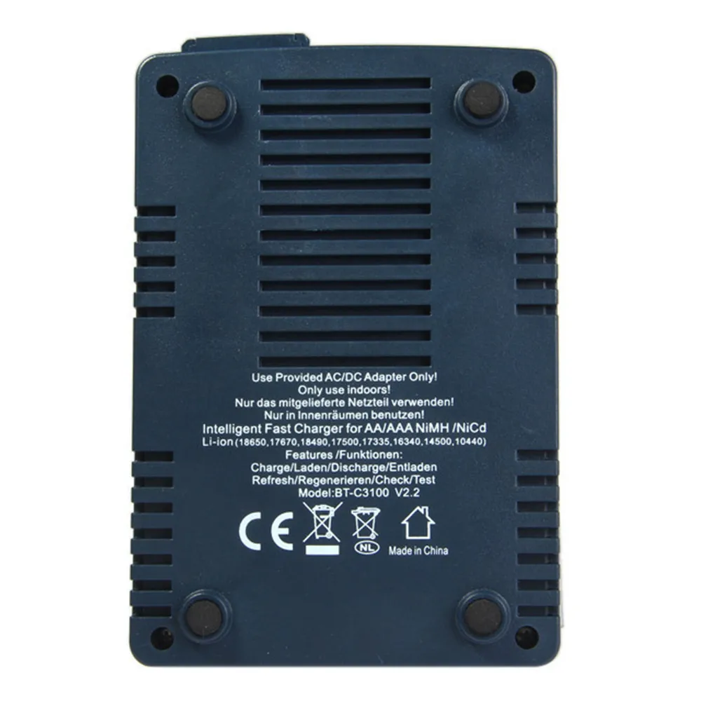 Opus BT-C3100 V2.2 Smart Universal LCD LI-ion NiCd NiMh AA AAA 10440 14500 16340 17335 17500 18490 17670 18650 Battery Charger Opus BT-C3100 V2.2 Smart Universal LCD LI-ion NiCd NiMh AA AAA 10440 14500 16340 17335 17500 18490 17670 18650 Battery Charger