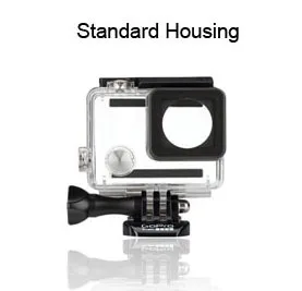 Для Hero 3+ Hero 4 Mini Camcorder объектив фильтр адаптер для 52 мм фильтр поляризованный крепление камера для подводного плавания
