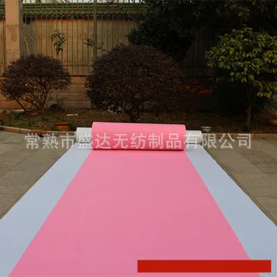 Свадебный венец бегун Tapis Rouge нетканый Alfombra торжества ковер для мероприятия Длина 20/50 м ковер проход бегун декоративный коврик - Цвет: 03
