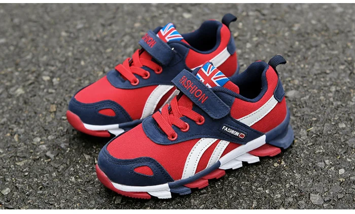 Size 26-38 2017 New Boys Sneakers Children Shoes Kids Running Shoes For Girl Sneakers Mesh Breathable Casual Shoe Sport Trainers 543 (15)