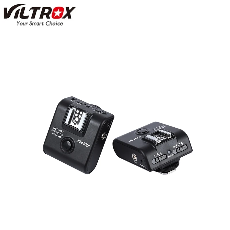 

Viltrox FC-210N 2.4GHz Wireless Flash Sync Trigger Remote Controller Transmitter Perfect for Nikon D70 D70S D80 D200 D300 D3000