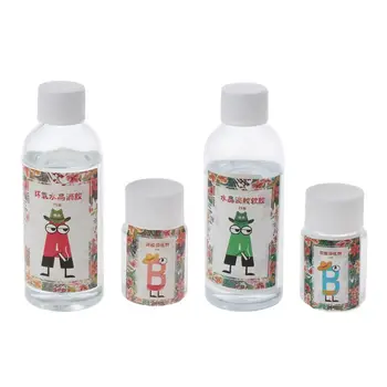 

1Set Clear Casting Epoxy Resin High Adhesive 3:1 AB Crystal Resin Craft Tool DIY Accessories Jewelry Making