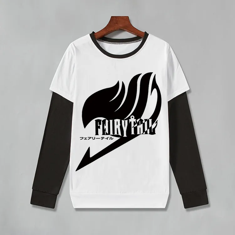 

Fairy Tail Long Sleeve T Shirt Men/women T-shirt Tshirt Men