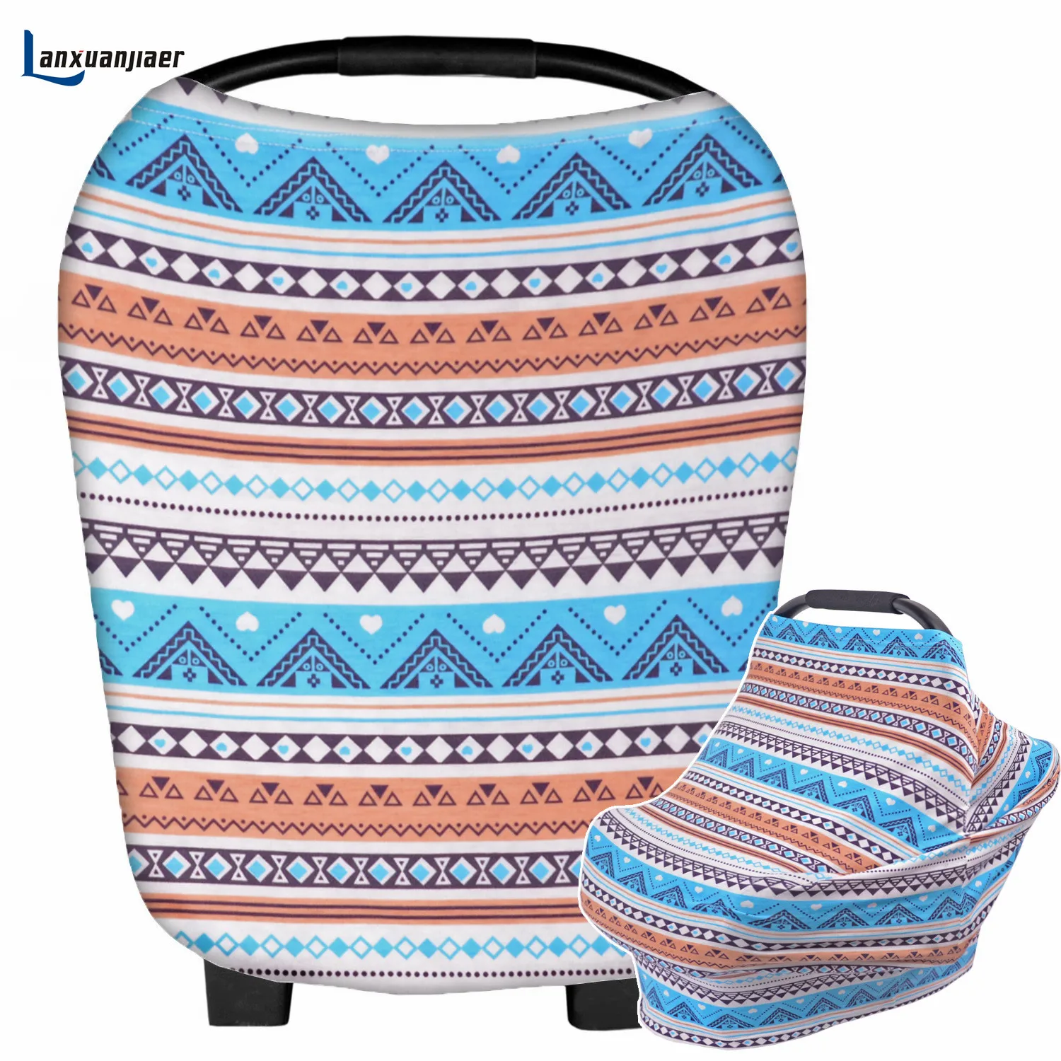 New Baby Breastfeeding Cover Car Seat Cover Canopy Shopping Cart Cover