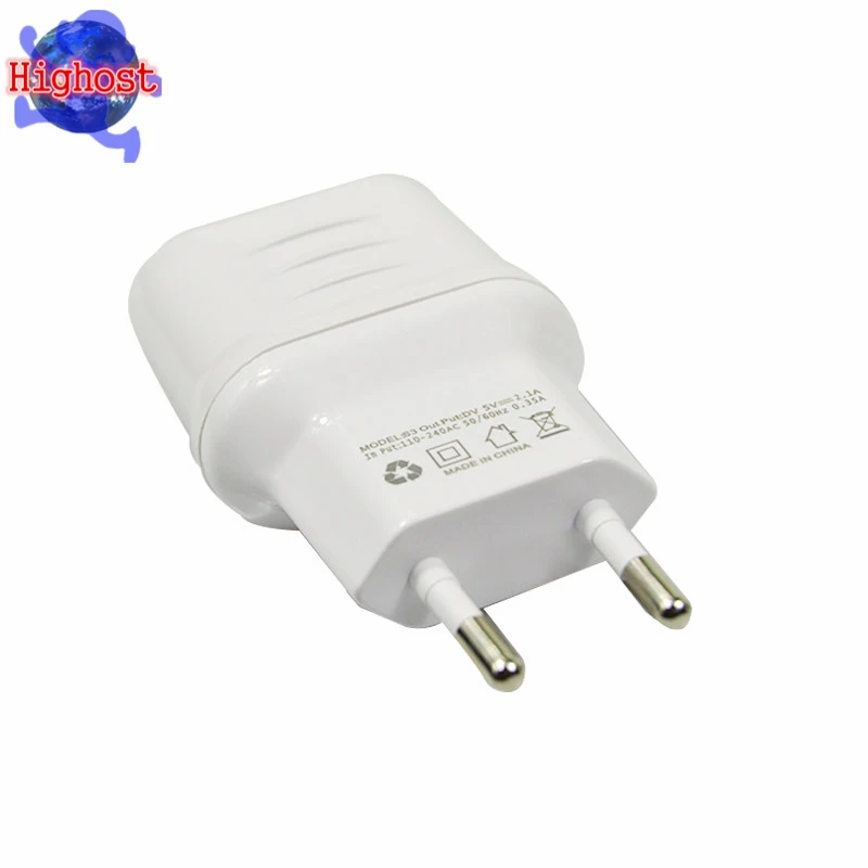2.1A 2 Port EU Wall Charger