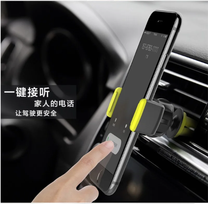 Universal 360 Rotating Car Mount Ventilation Clip Air Vent Mobile Phone Stand Holder Color / by dhl 200pcs | Мобильные телефоны и