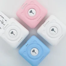 Карманный принтер Каваи портативный фото неправильная настольная Тепловая этикетка мини-принтер материал повестки дня Escolar Papelaria канцелярские принадлежности