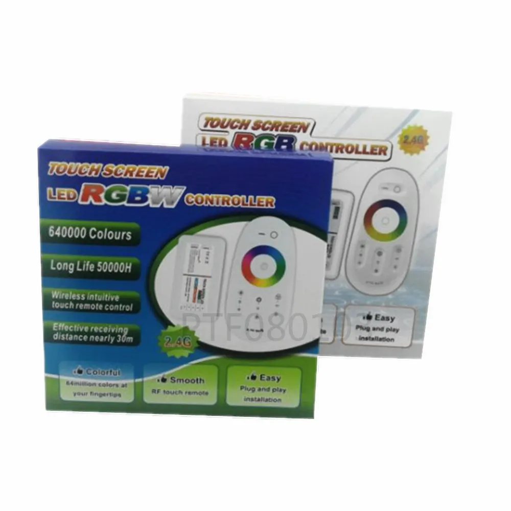 Светодиодный пульт дистанционного управления 2 4G RGB /RGBW 3 канала сенсорный экран 18