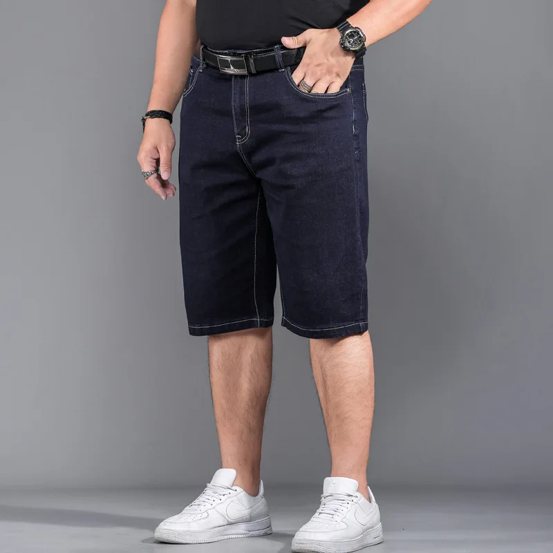 Summer Mens Shorts Jeans Plus Size Jeans Short Oversized 32 42 44 46 48