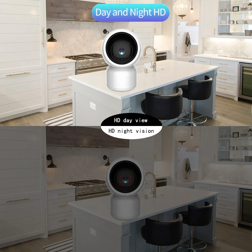 1080 P سحابة كاميرا ip لاسلكية ذكي السيارات تتبع من الإنسان داخلي الأمن مراقبة CCTV شبكة للرؤية الليلية كاميرا