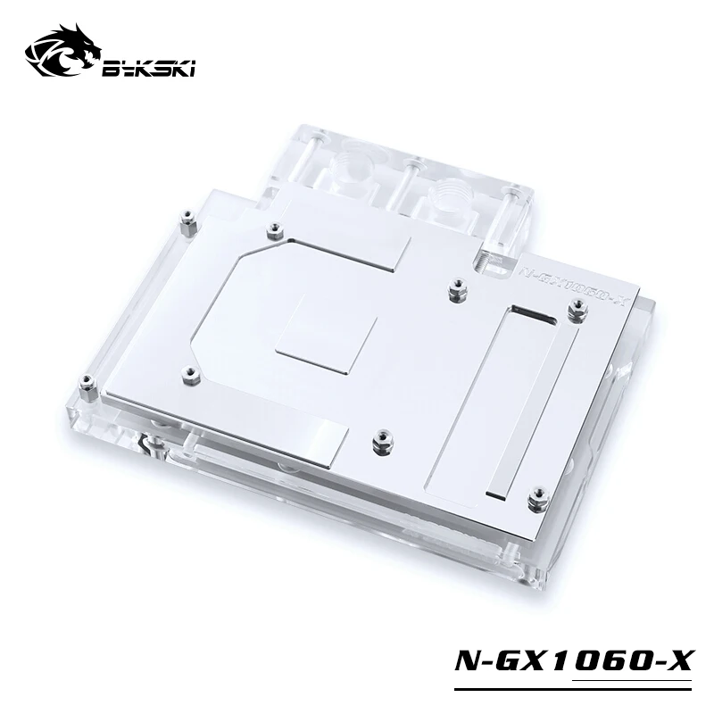  BYKSKI Water Block use for NVIDIA Reference Edition GTX1060 / EVGA 1060 GAMING 6G-(06G-P4-6161) / F