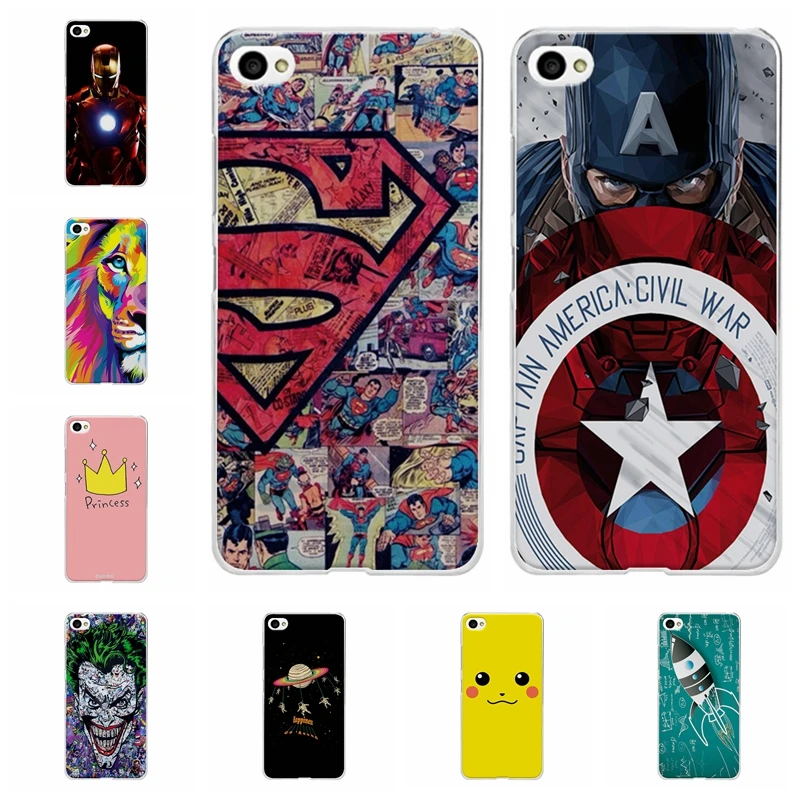 

Captain America Phone Case For Lenovo S90 Ample Cute Flower Doughnut Sweet Hard Plastic Back Cover For Lenovo S90 S 90 5" Inch