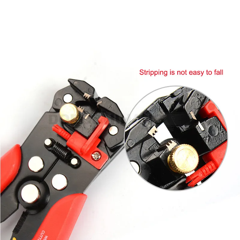 AWG 22-10 (0.5-6.0mm2) Multifunctional Alicate Tool Automatic Stripping Pliers Cable Wire Stripping Crimping Hand Tools DAH018f