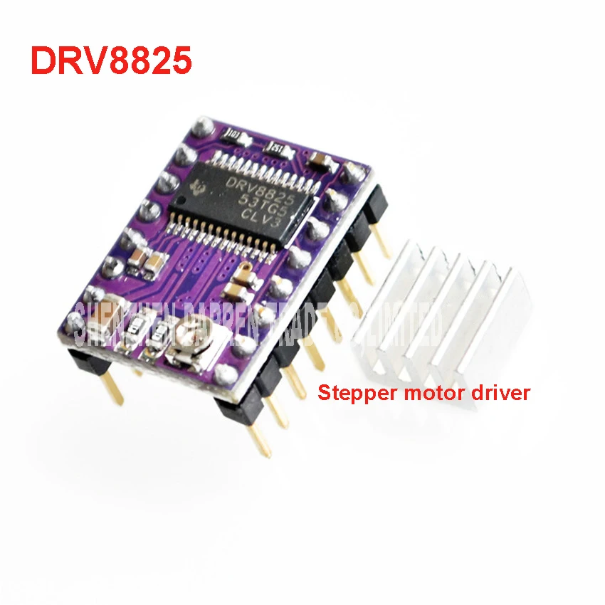 50pcs Stampante 3D StepStick DRV8825 Stepper Motor Carrier Reprap 4 ...