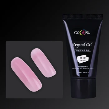 

30g Crystal Extend UV Nail Gel Extension Led Gel Nail Art Gel varnish Jelly Acrylic UV Nail Gel