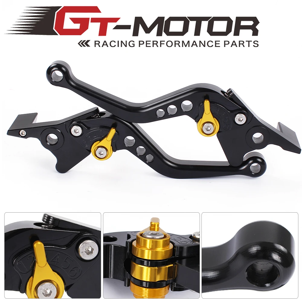 

GT Motor -F-23/C-23 Brake Clutch Levers For APRILIA SHIVER 900 2017 SHIVER / GT 07-16 DORSODURO 900 2017 DORSODURO 750 08-16
