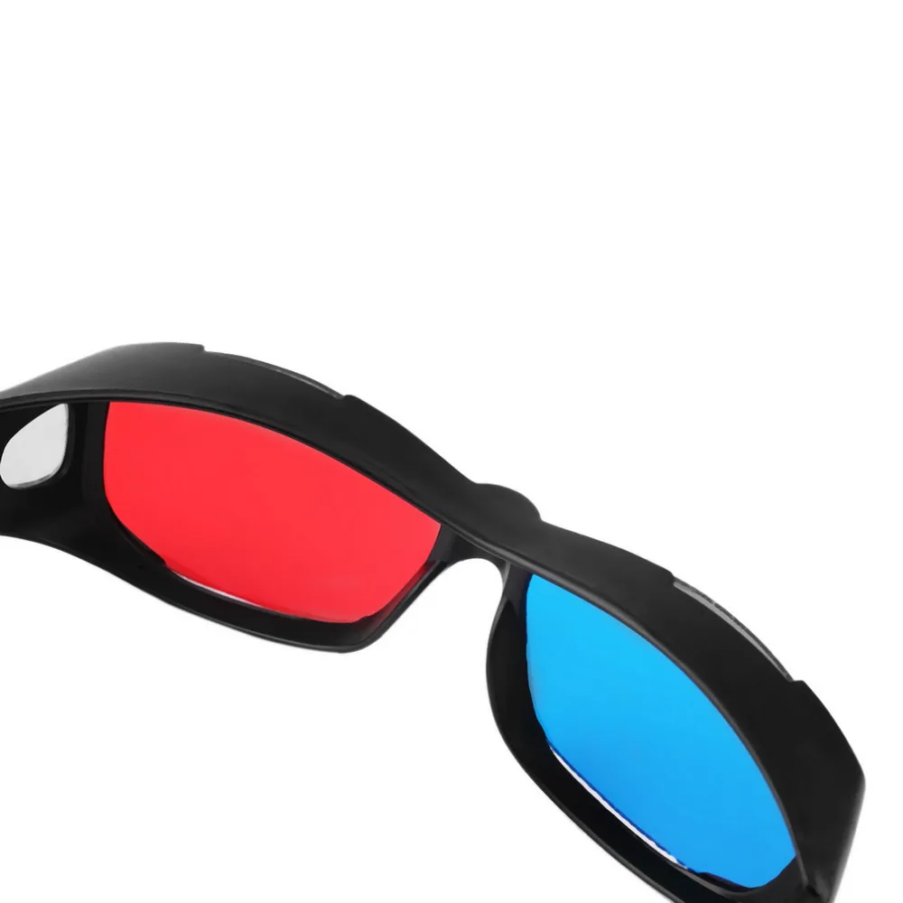 Universal Type 3D Glasses TV Movie Dimensional Anaglyph Video Frame 3D Vision Glasses DVD Game Glass Red And Blue Color Newest