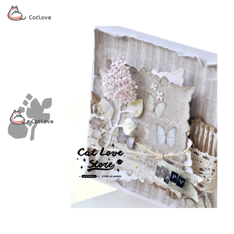 

Flower Leaf Plant Metal Cutting Dies Stencils For DIY Scrapbooking Paper Card Decorative Craft Dies Embossing Die Cuts New 2019