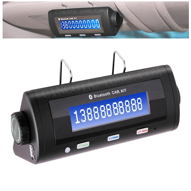 Car Wireless Bluetooth MP3 Player Handsfree FM Transmitter Audio Kit TF SD US KY
