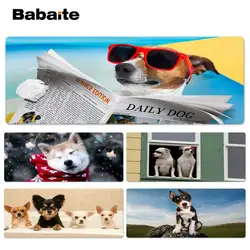 Babaite Винтаж Cool Dog Ноутбук игровой Lockedge мыши Мышь pad Размеры для 30x90 см 40x90 см скорость Мышь Pad