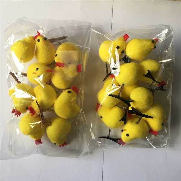 Little Yellow Chicken Hair Clip Fun Make up Decoration - Buyer's Showcase 3